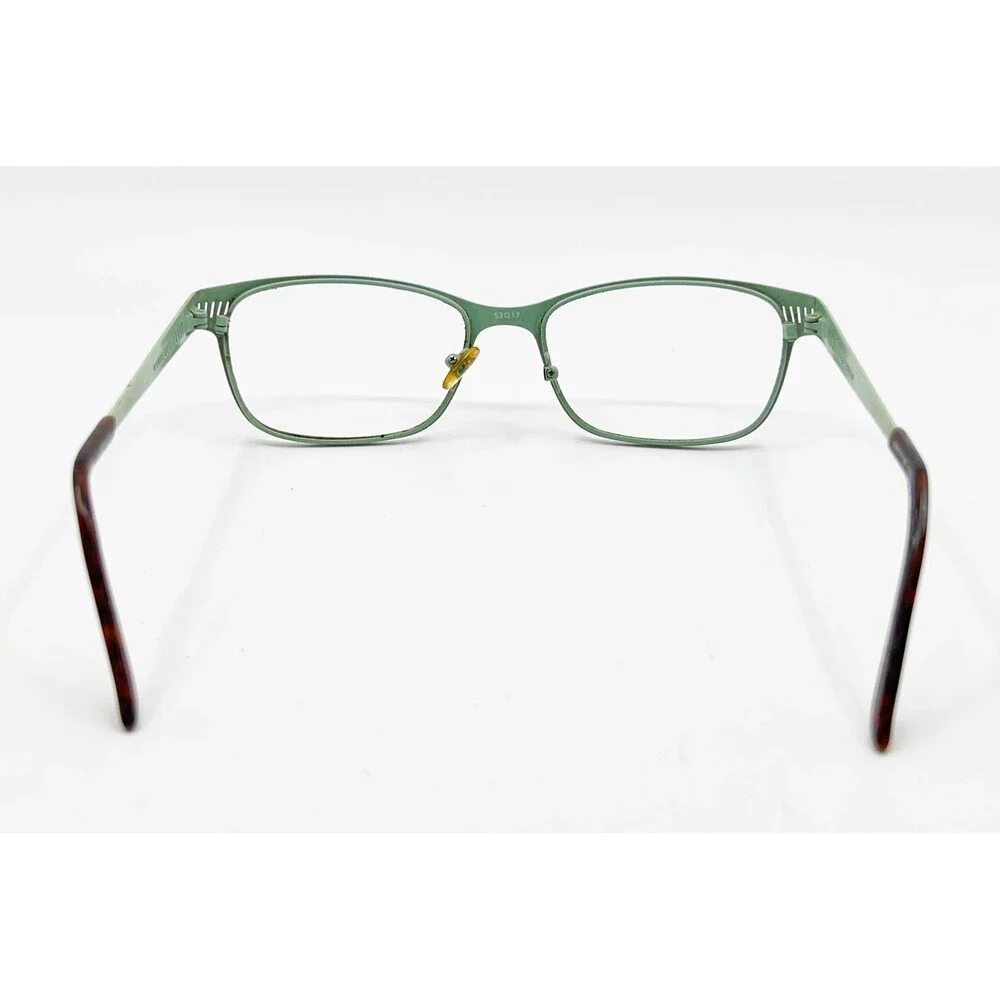 Wittnauer Eyeglasses Womens Brown Green Miranda Chocolate Mint 53-17-135
